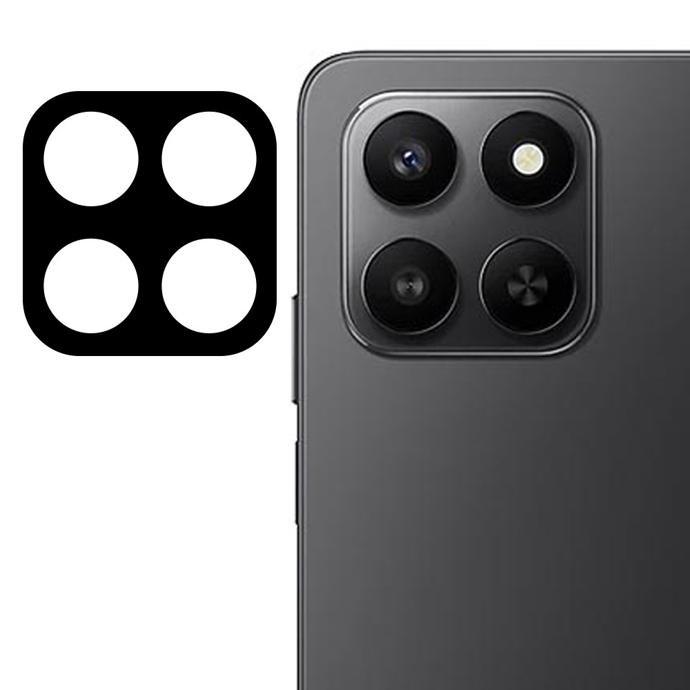 Sklo šošovky fotoaparátu na Honor 400 Smart 5G/4G/Honor X7d - čierne