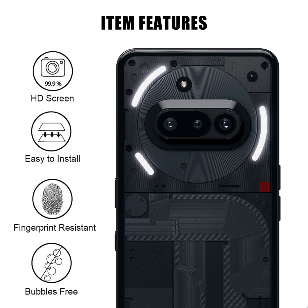 Sklo šošovky fotoaparátu na mobil Nothing Phone (3a)