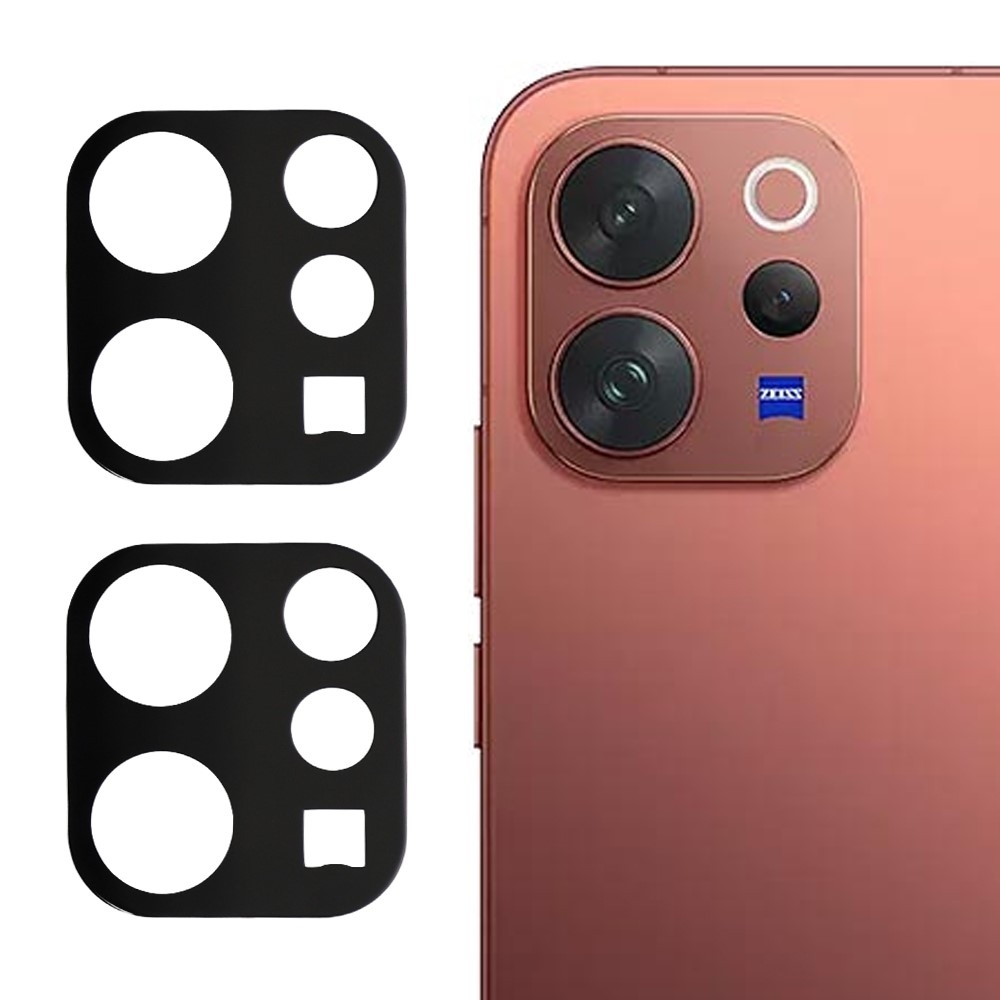 Sklo šošovky fotoaparátu na mobil Vivo V70 5G - čierne 2ks