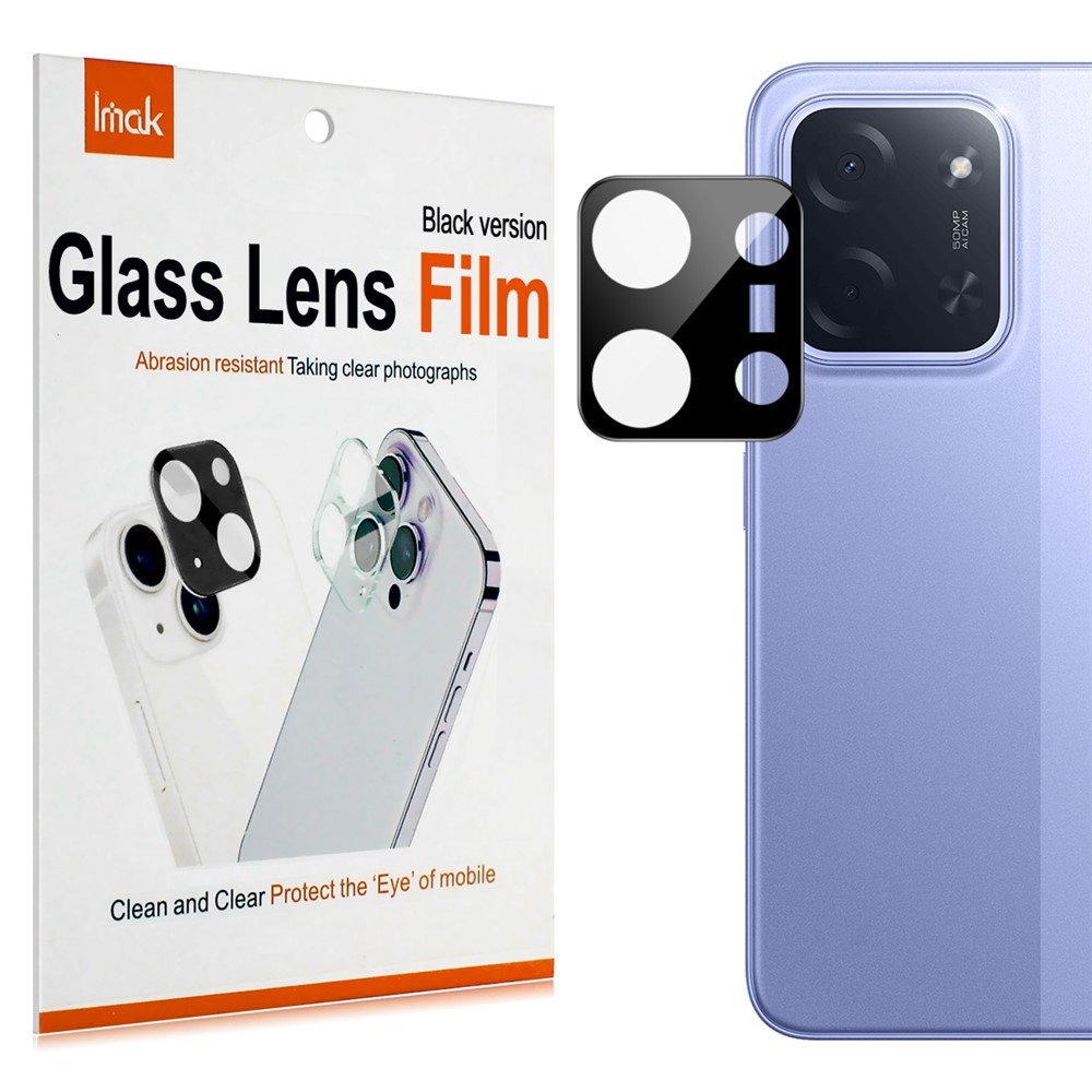 Sklo šošovky fotoaparátu na Xiaomi Poco C85 (171mm) - čierne