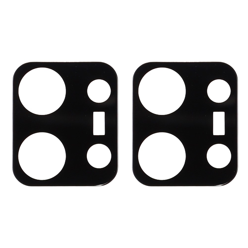 Sklo šošovky fotoaparátu na Xiaomi Poco C85 4G (171mm) 2ks - čierne