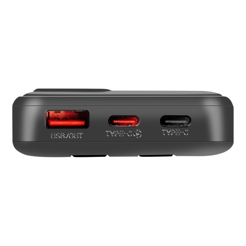 OBAL:ME CablePulse Powerbanka 10 000 mAh 22,5 W čierna