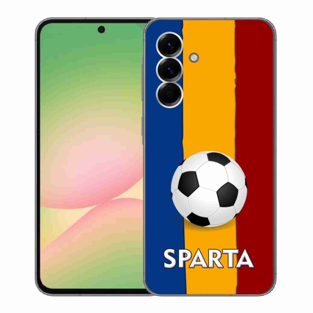 Gélový kryt mmCase na Samsung Galaxy A56 5G - futbal 1