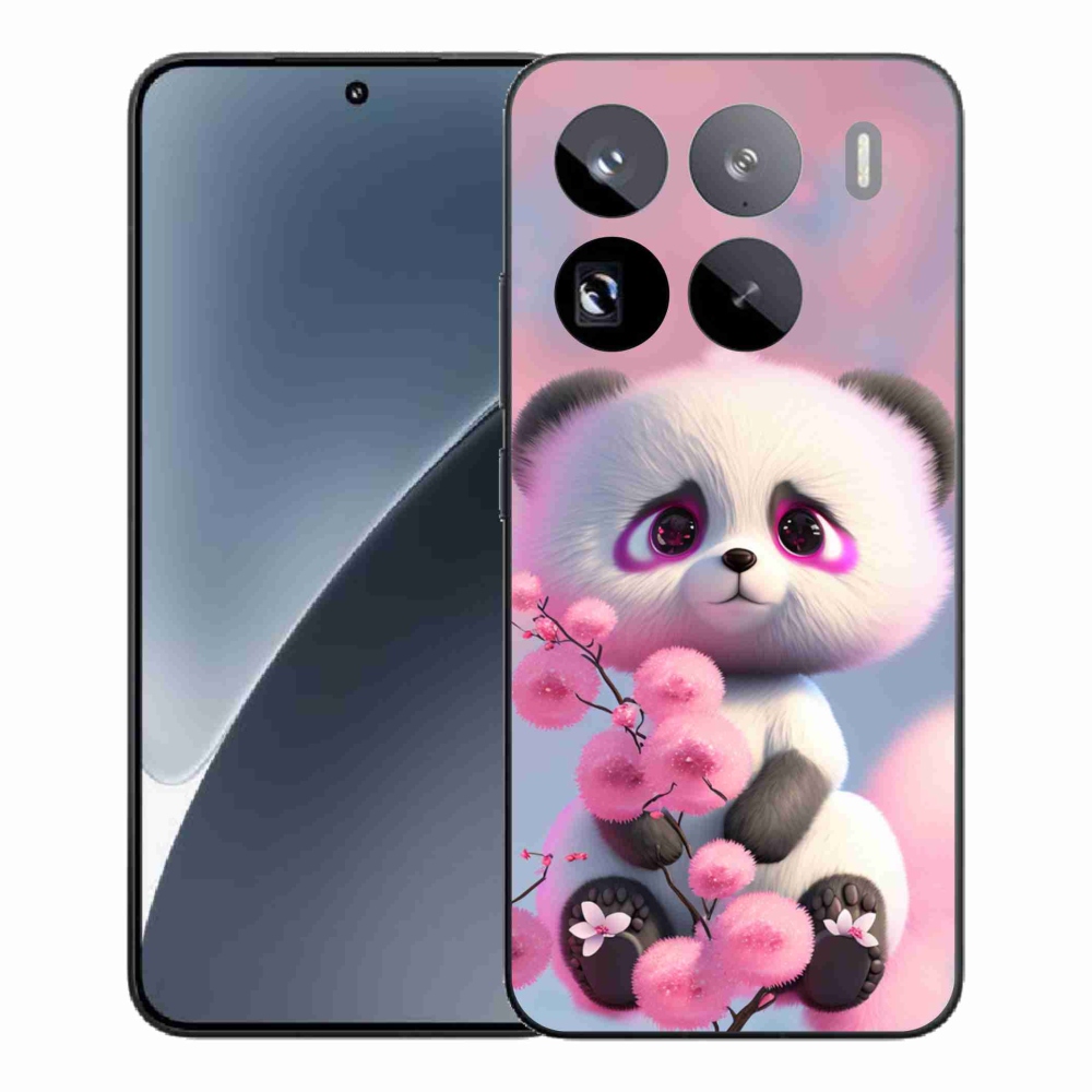 Gélový kryt mmCase na Xiaomi 15 Pro - roztomilá panda 1