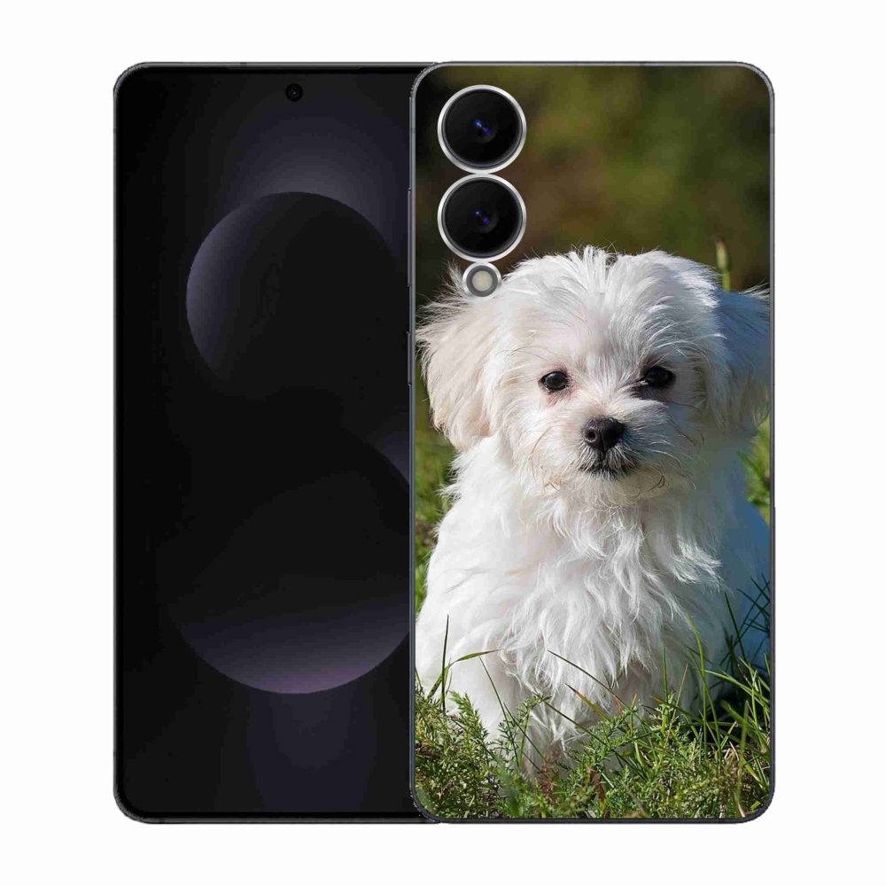 Gélový kryt mmCase na Samsung Galaxy S25 Edge - bišónik