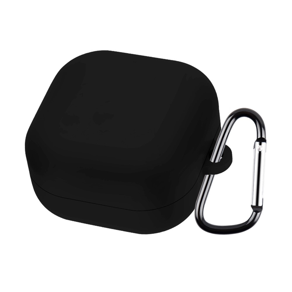 Sleeve silikónový obal s karabínou na Samsung Galaxy Buds4 Pro/Buds4 - čierny