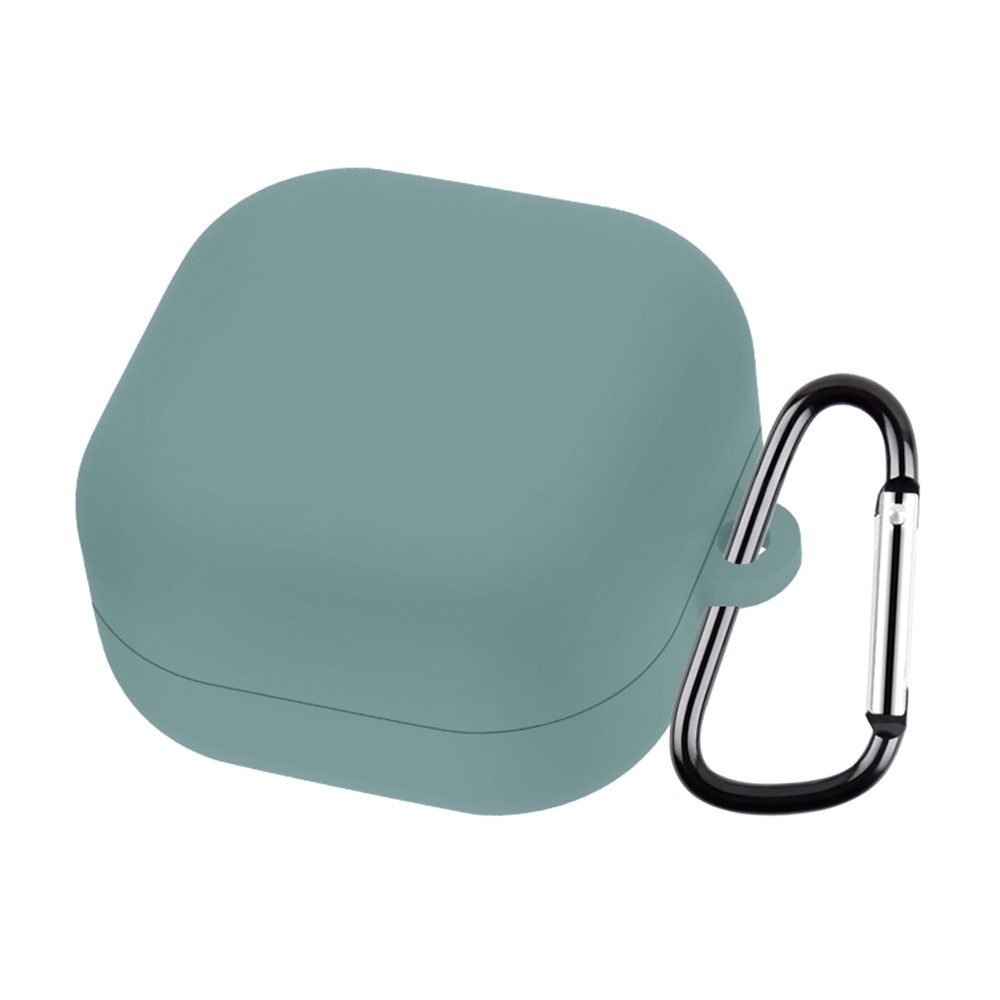 Sleeve silikónový obal s karabínou na Samsung Galaxy Buds4 Pro/Buds4 - zelený