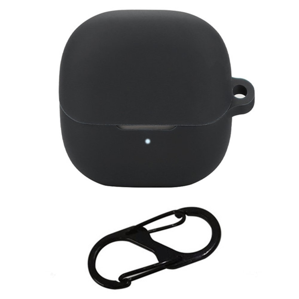 Sleeve silikónový obal s karabínou na Xiaomi Buds 5 - čierny