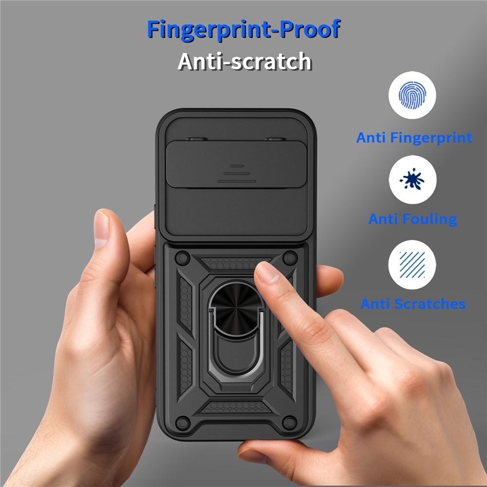 Slide odolný kryt na Google Pixel 11 Pro/11 - čierny