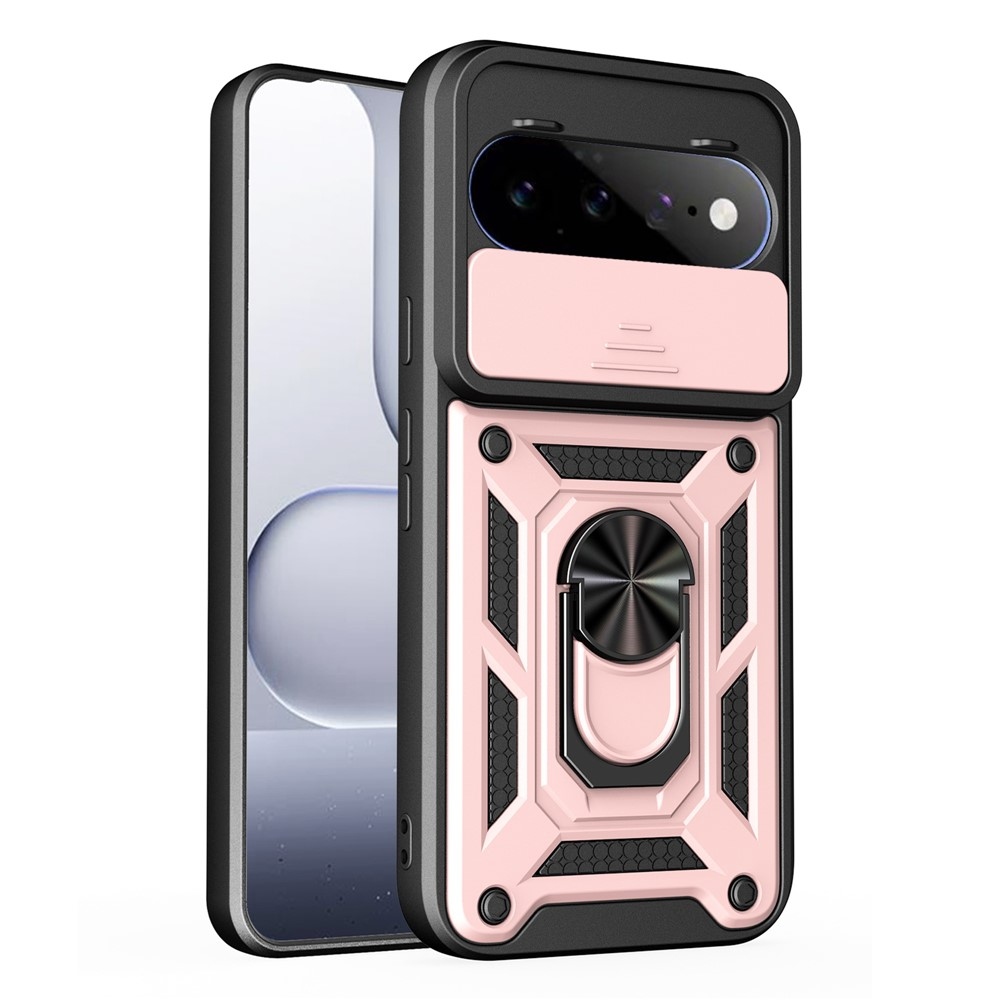 Slide odolný kryt na Google Pixel 11 Pro/11 - ružovozlatý