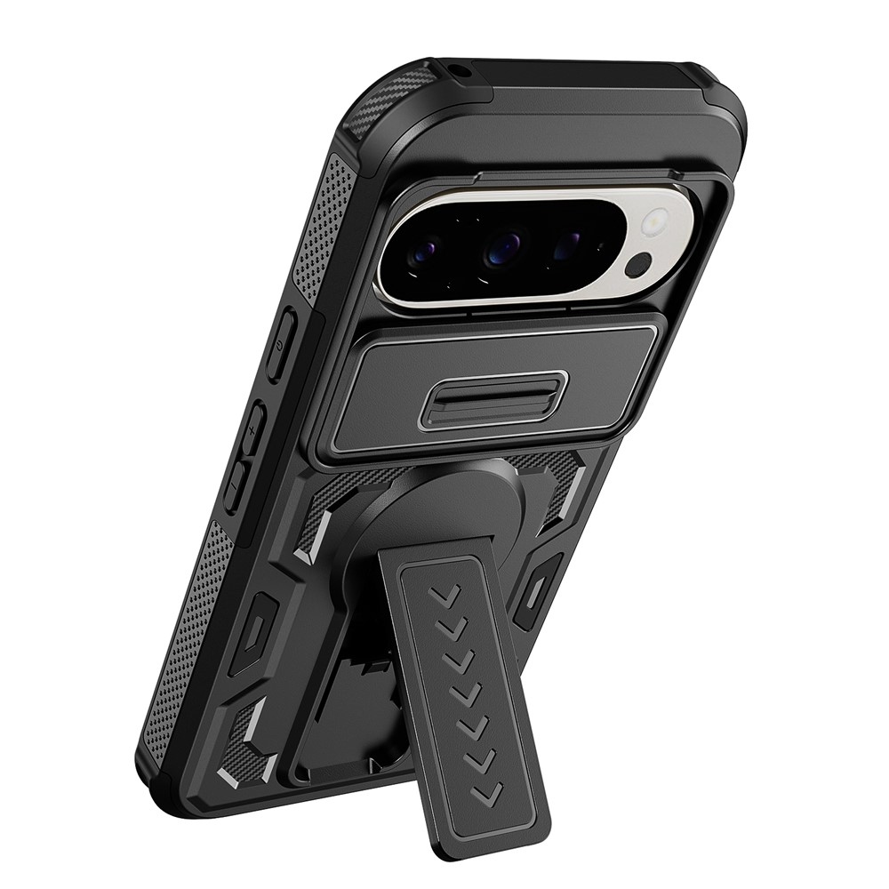 Slide odolný kryt na Google Pixel 11 Pro XL / 10 Pro XL - čierny
