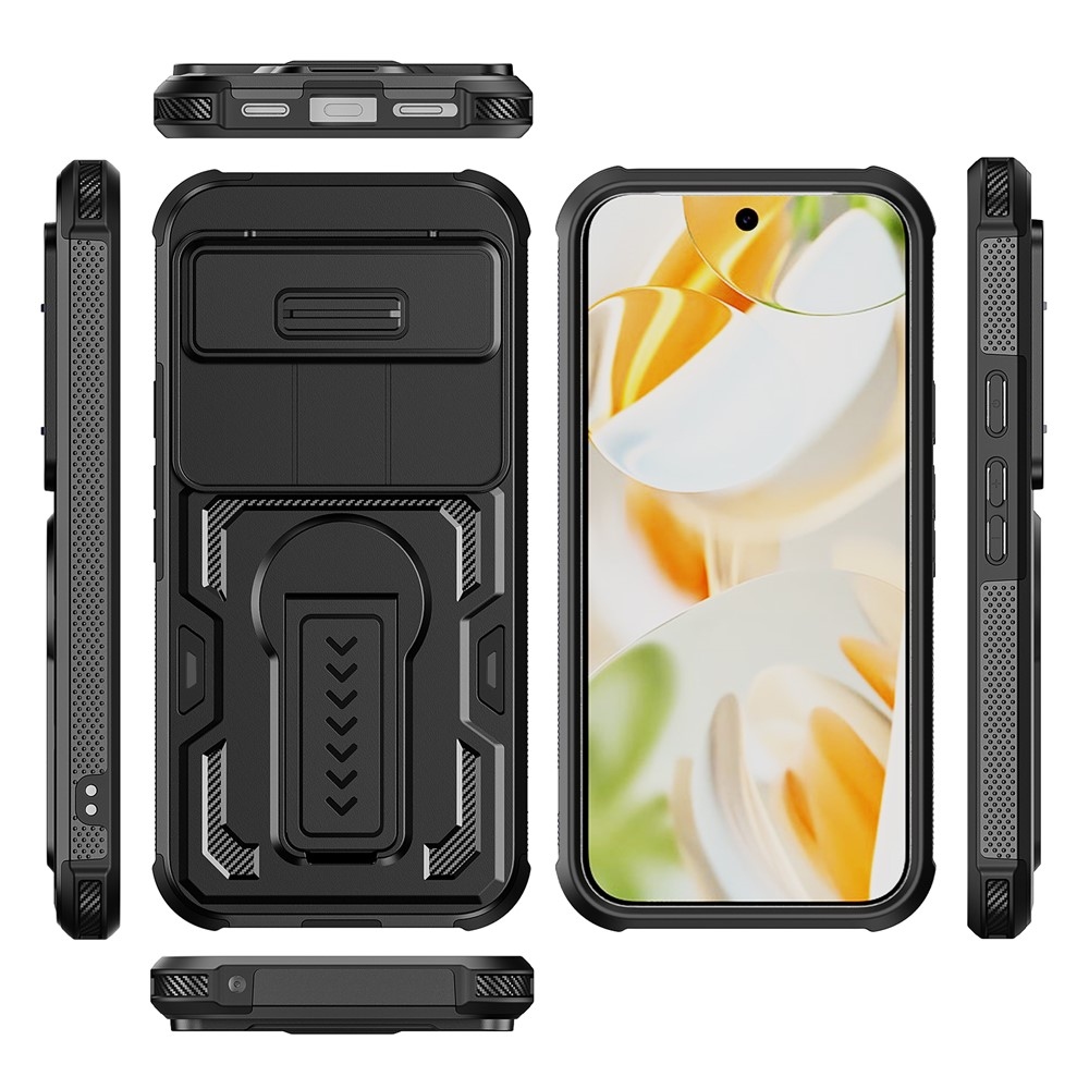 Slide odolný kryt na Google Pixel 11 Pro XL / 10 Pro XL - čierny