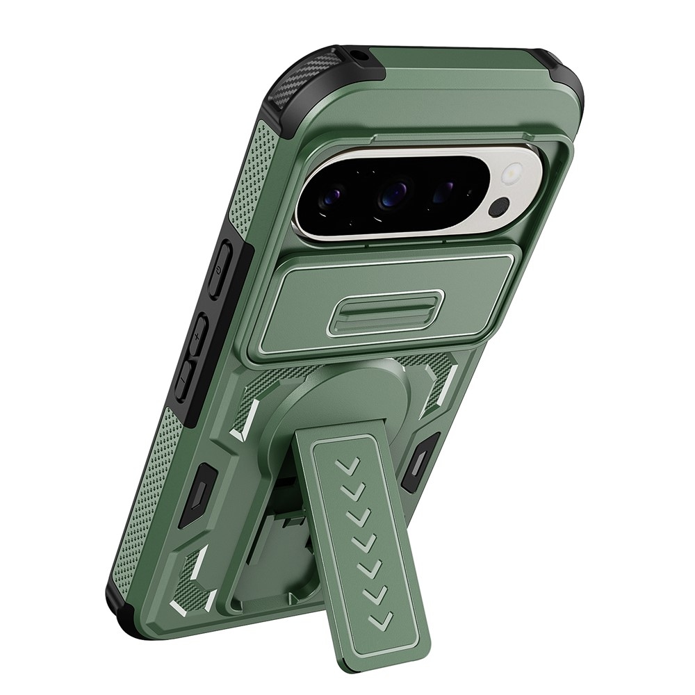 Slide odolný kryt na Google Pixel 11 Pro XL / 10 Pro XL - zelený