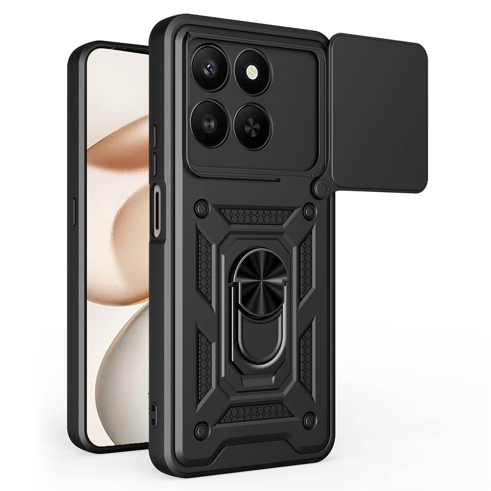 Slide odolný kryt na Honor 400 Smart 5G/4G/Honor X7d - čierny