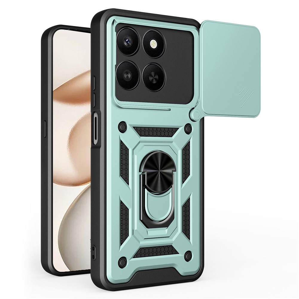 Slide odolný kryt na Honor 400 Smart 5G/4G/Honor X7d - zelený