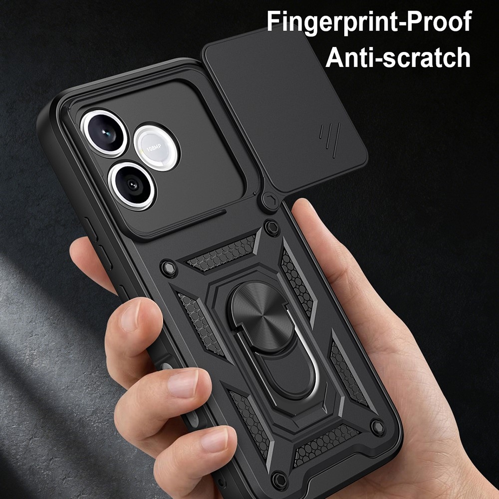 Slide odolný kryt na Honor 600 Lite 5G - čierny