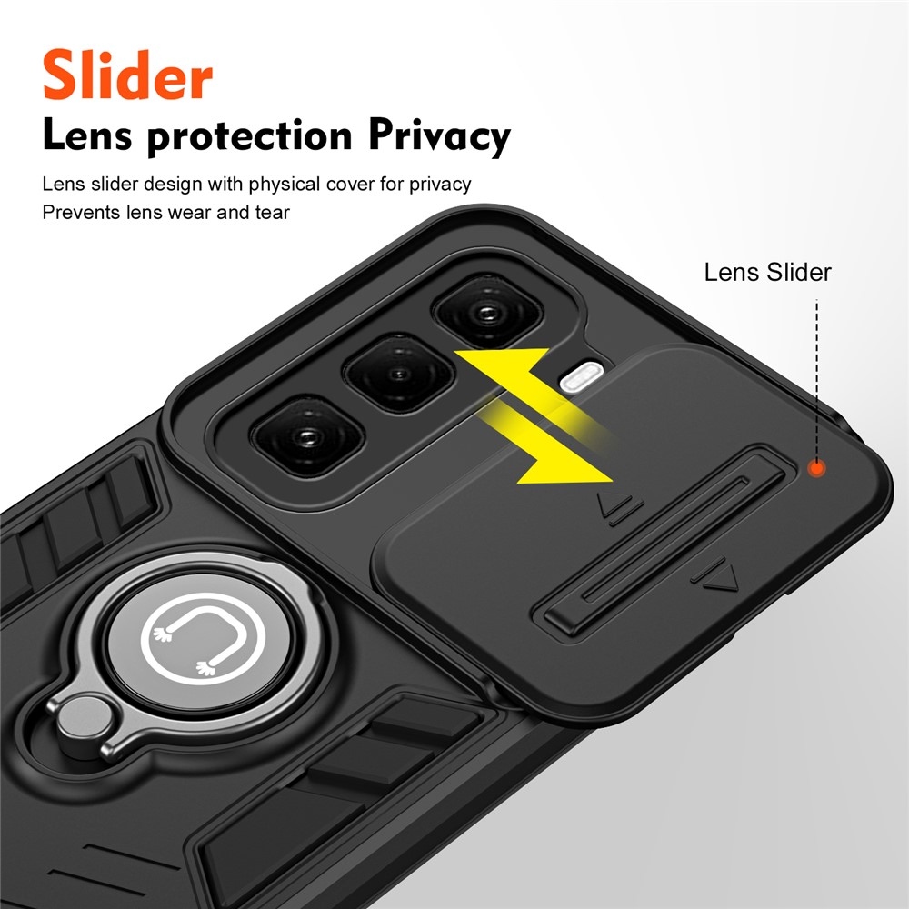 Slide odolný kryt na Infinix Hot 50 Pro+ - čierny