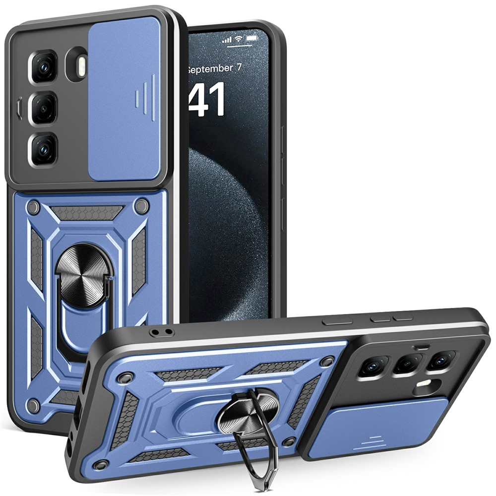 Slide odolný kryt na Infinix Hot 50 Pro - modrý