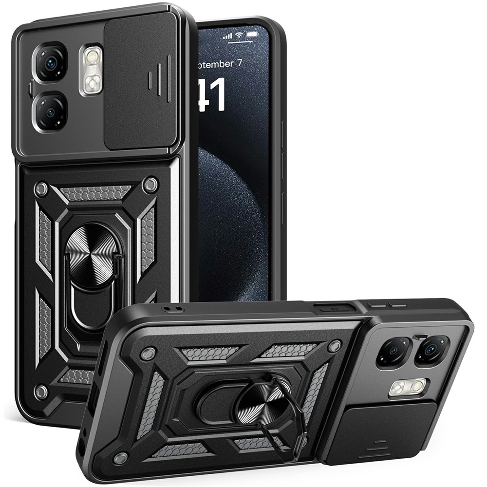 Slide odolný kryt na Infinix Hot 50i/Smart 9 - čierny