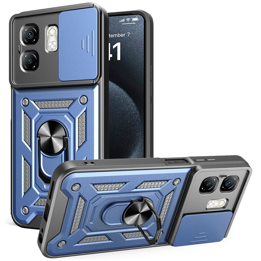 Slide odolný kryt na Infinix Hot 50i/Smart 9 - modrý