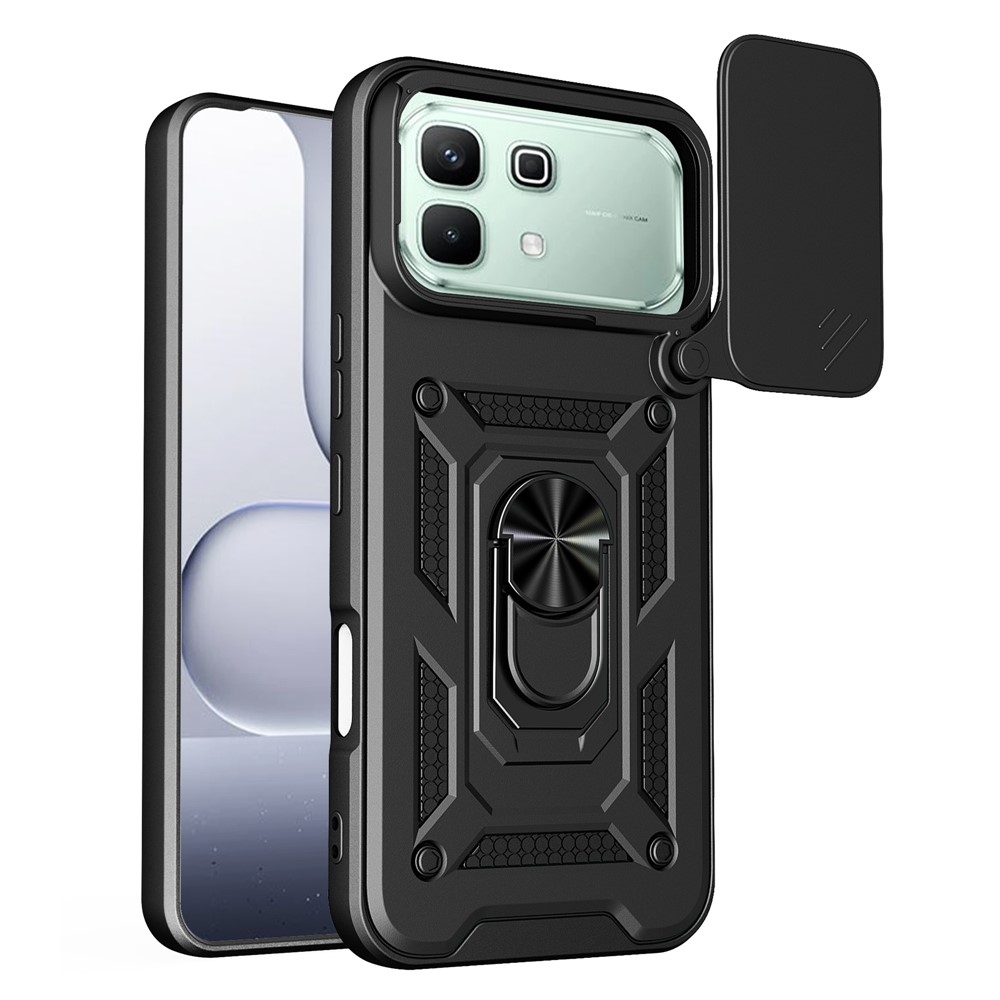 Slide odolný kryt na Infinix Note 60 5G/Note 60 Pro 5G - čierny