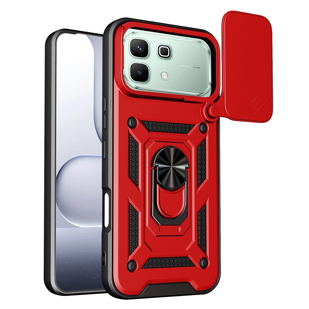 Slide odolný kryt na Infinix Note 60 5G/Note 60 Pro 5G - červený