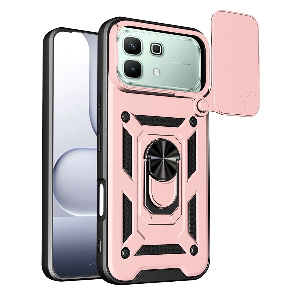 Slide odolný kryt na Infinix Note 60 5G/Note 60 Pro 5G - ružovozlatý