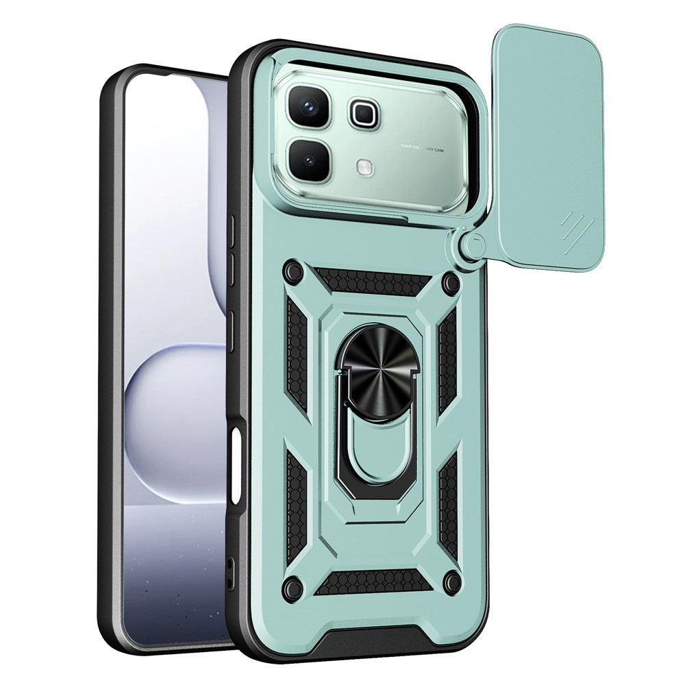 Slide odolný kryt na Infinix Note 60 5G/Note 60 Pro 5G - zelený
