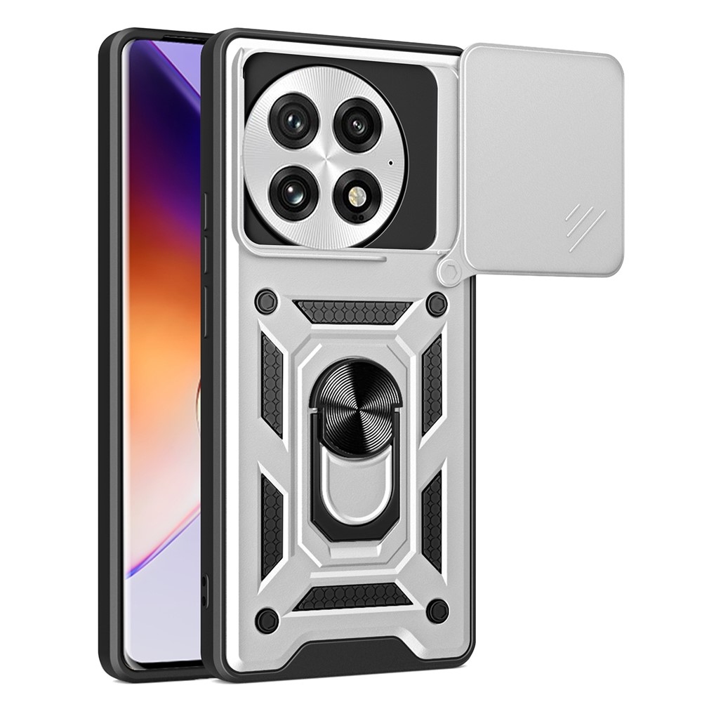 Slide odolný kryt na mobil OnePlus 13 - strieborný