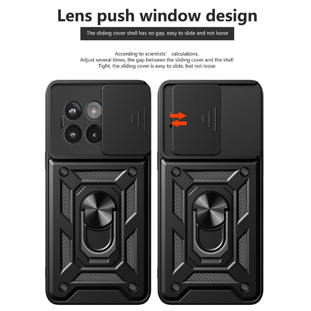 Slide odolný kryt na mobil OnePlus 13R 5G - čierny