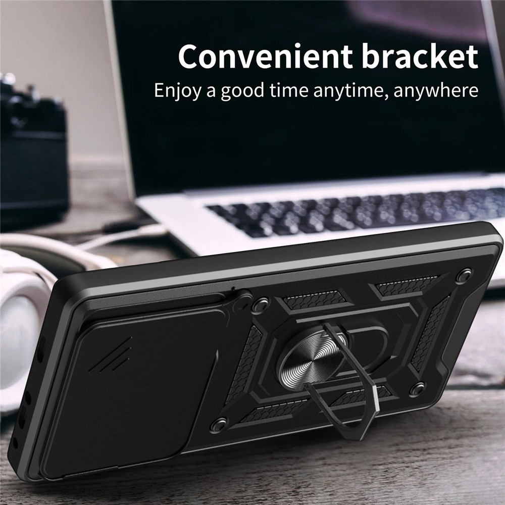 Slide odolný kryt na mobil Oppo Find X9 5G - čierny