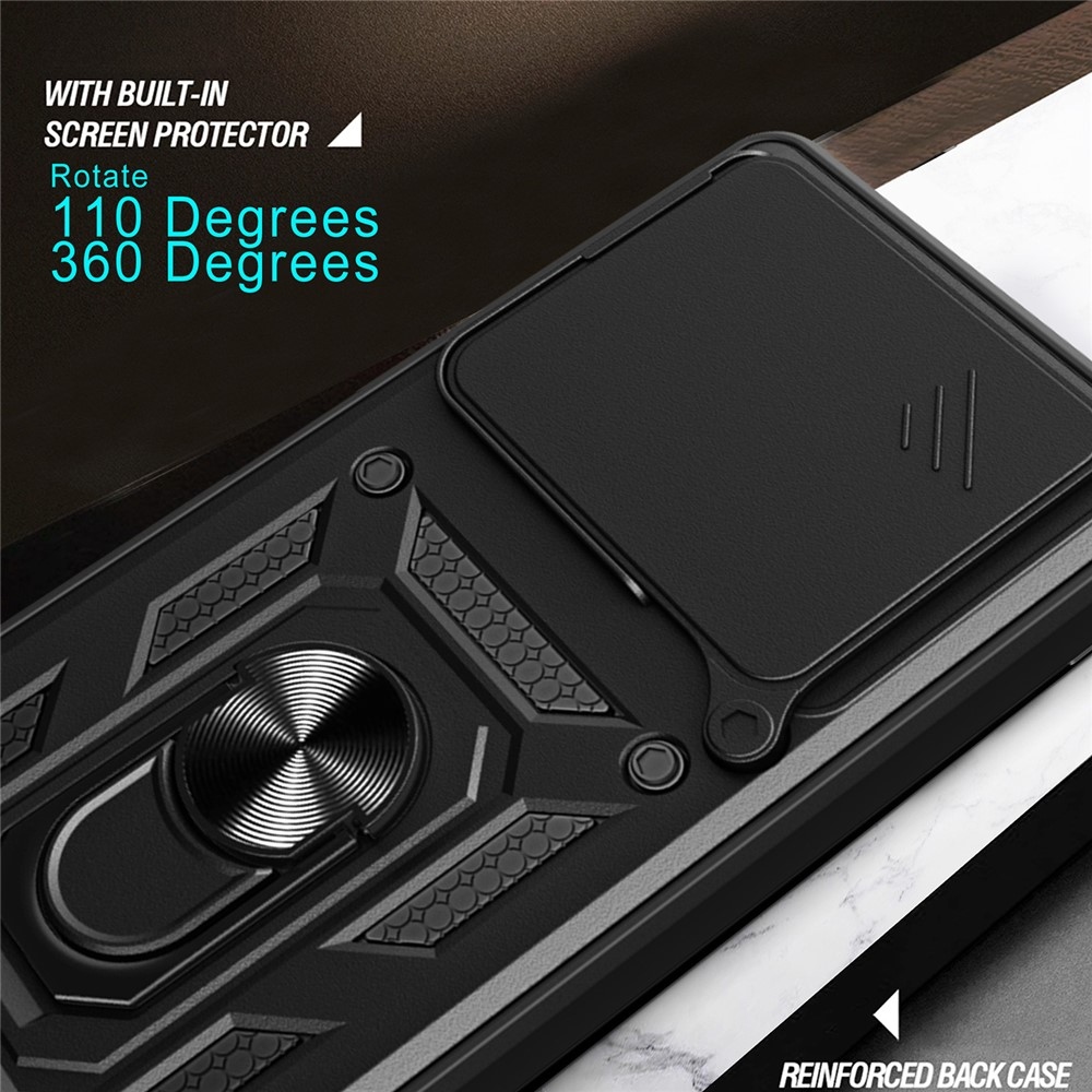 Slide odolný kryt na mobil Oppo Find X9 5G - čierny