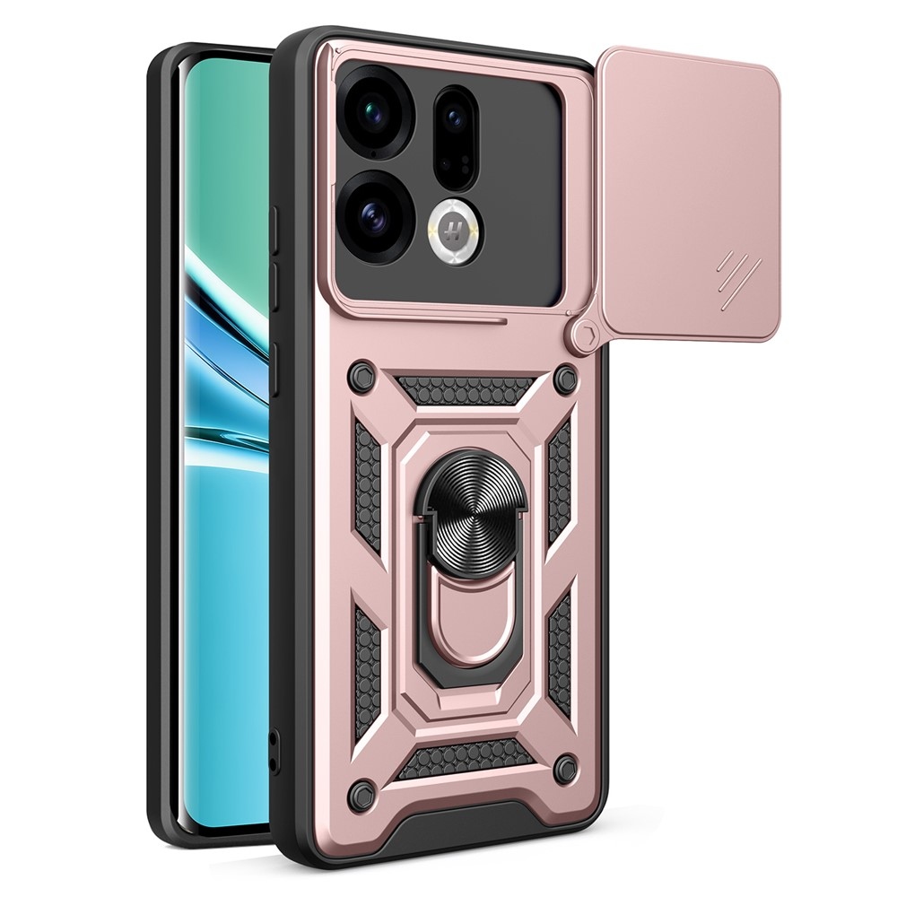 Slide odolný kryt na mobil Oppo Find X9 5G - ružovozlatý