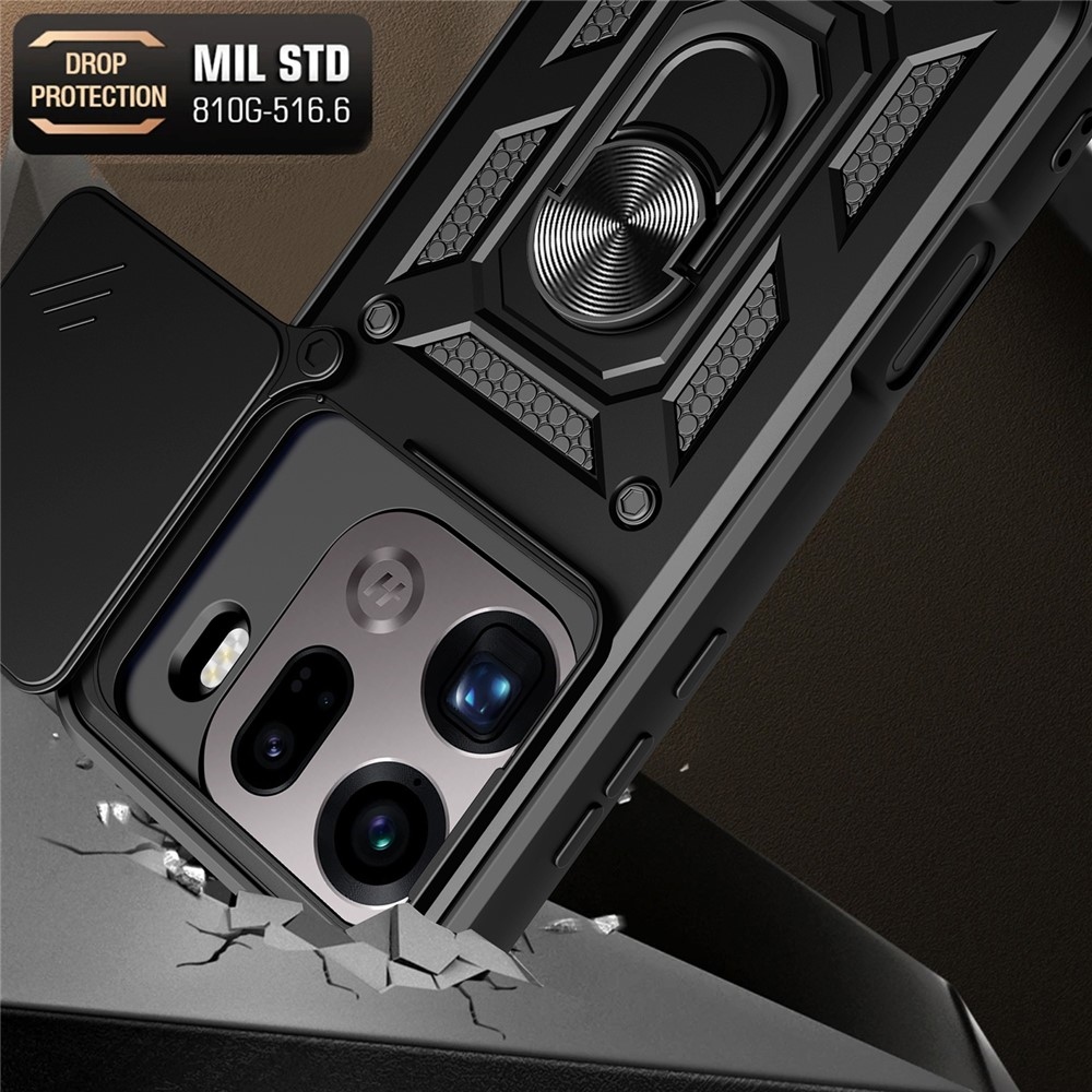 Slide odolný kryt na mobil Oppo Find X9 Pro 5G - čierny