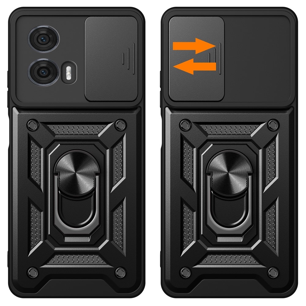 Slide odolný kryt na Motorola Edge 50 Fusion 5G - čierny