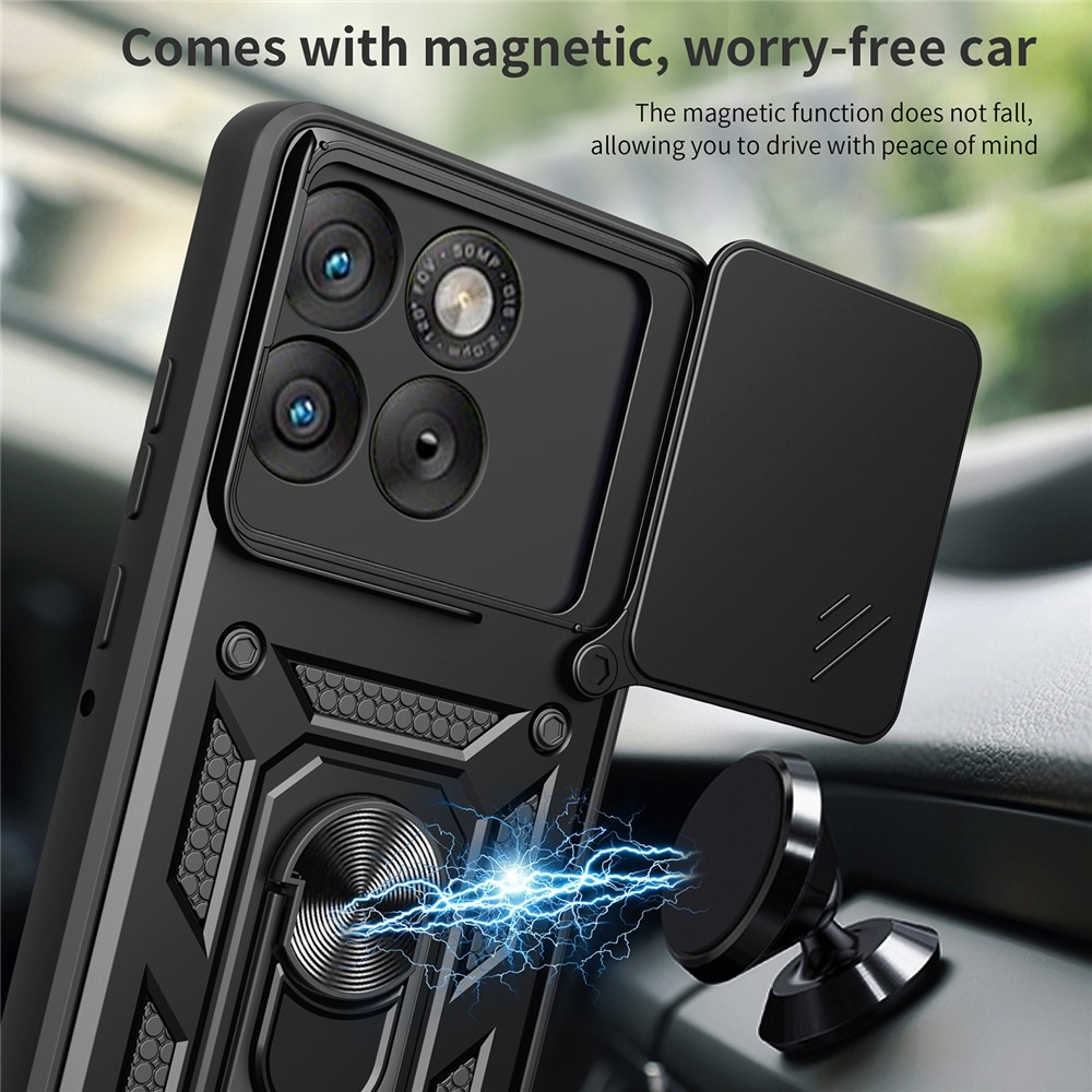 Slide odolný kryt na Motorola Edge 70 5G - čierny