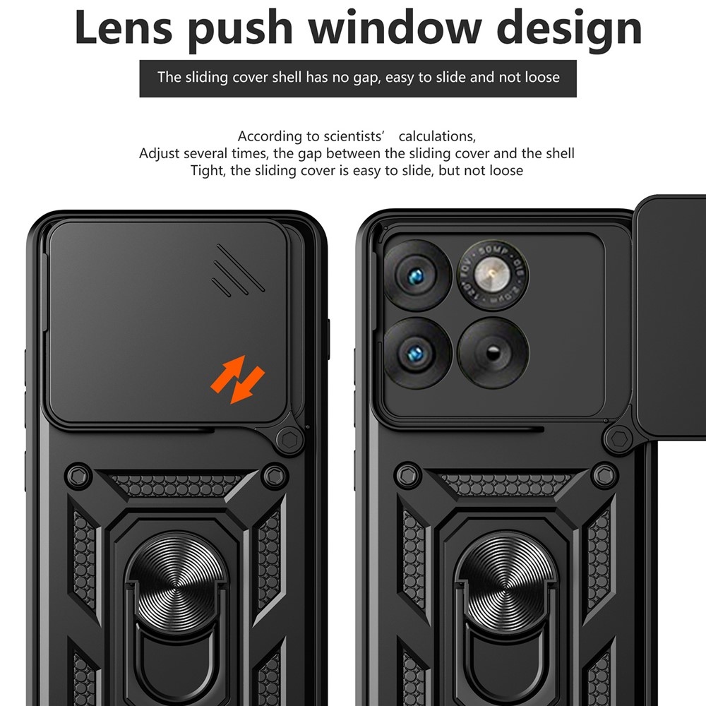 Slide odolný kryt na Motorola Edge 70 5G - čierny