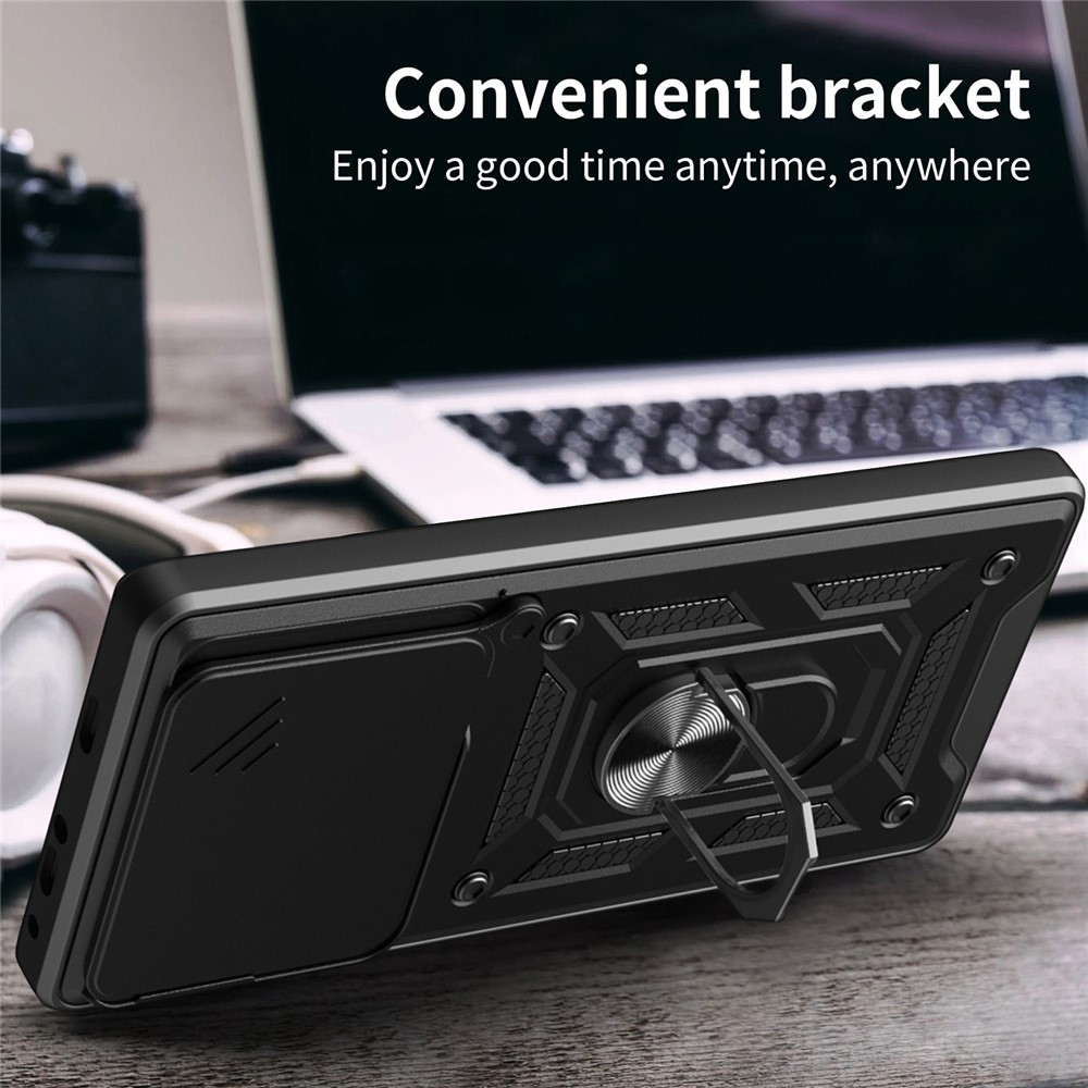 Slide odolný kryt na Motorola Edge 70 5G - čierny