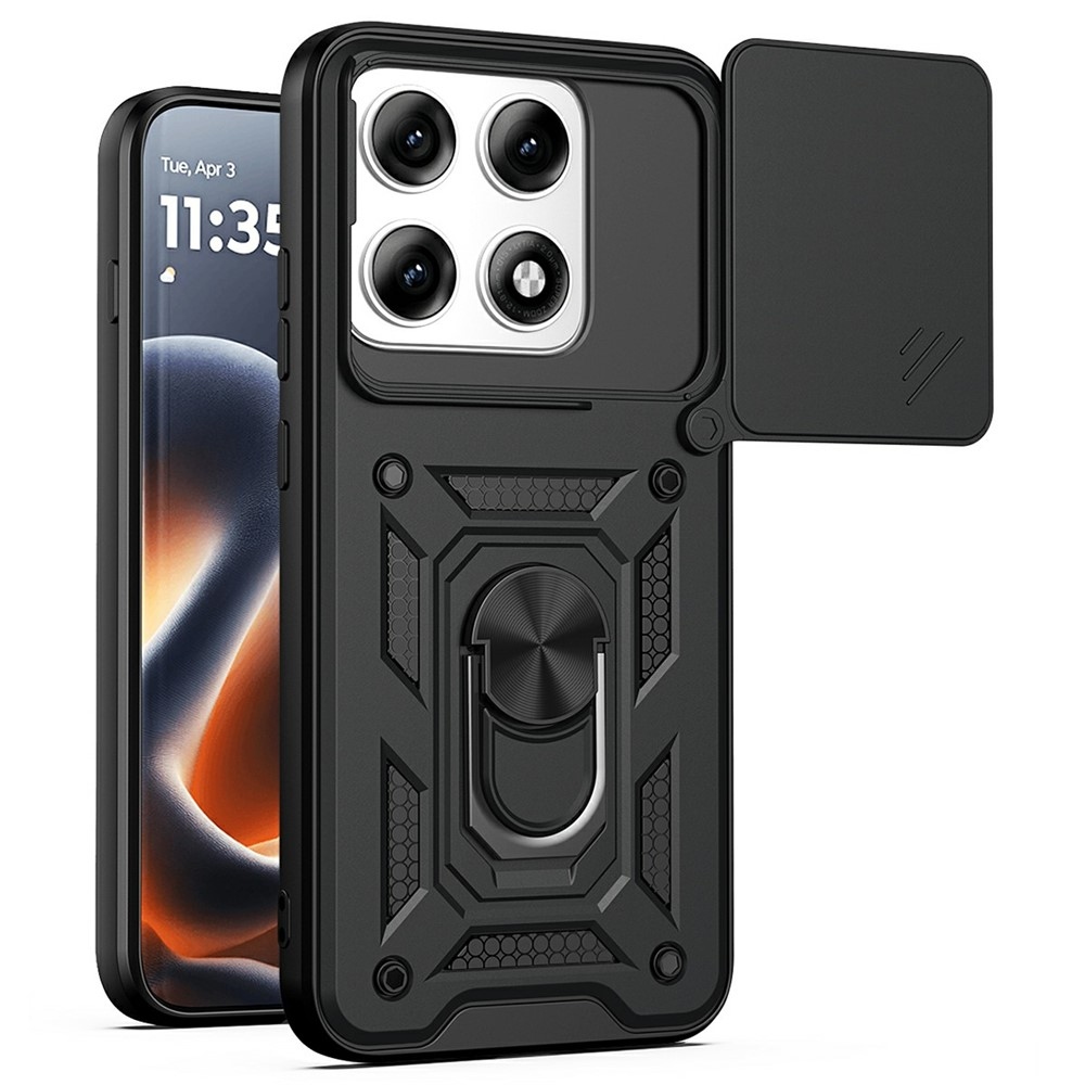 Slide odolný kryt na Motorola Edge 70 Pro 5G - čierny