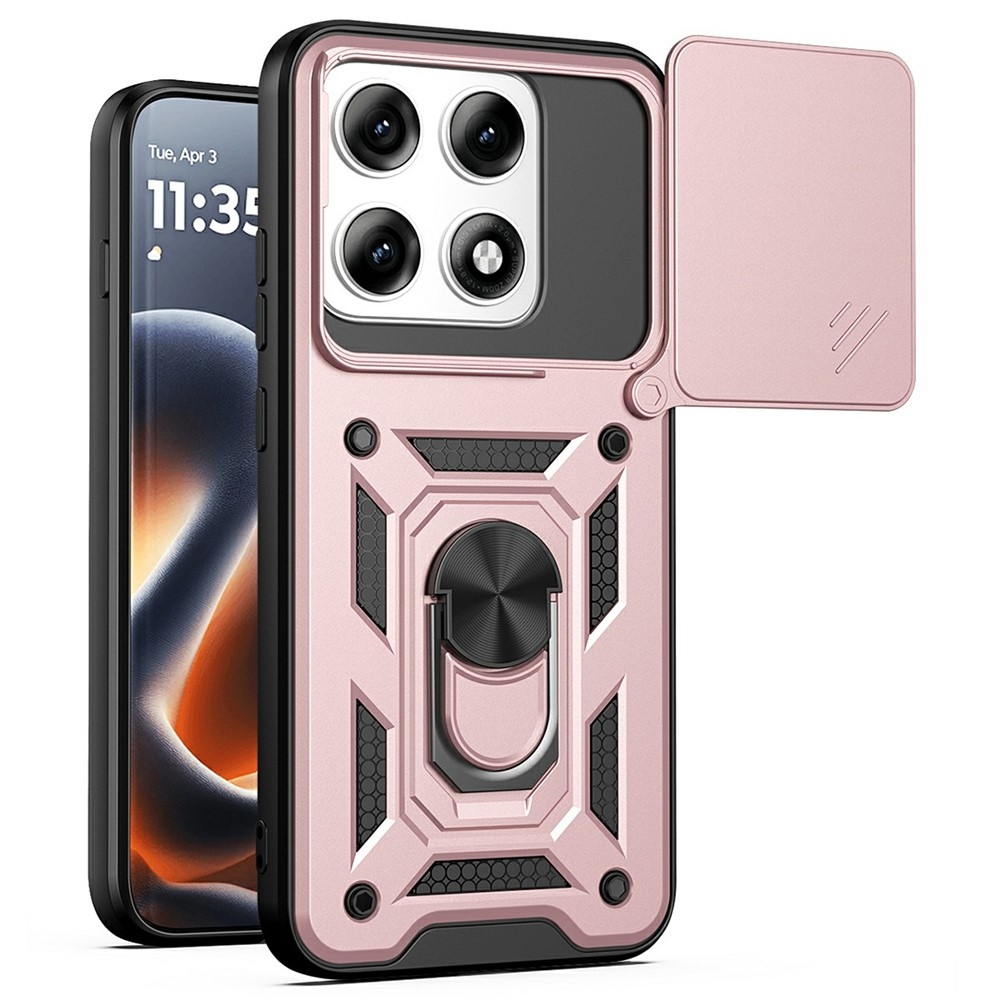 Slide odolný kryt na Motorola Edge 70 Pro 5G - ružovozlatý