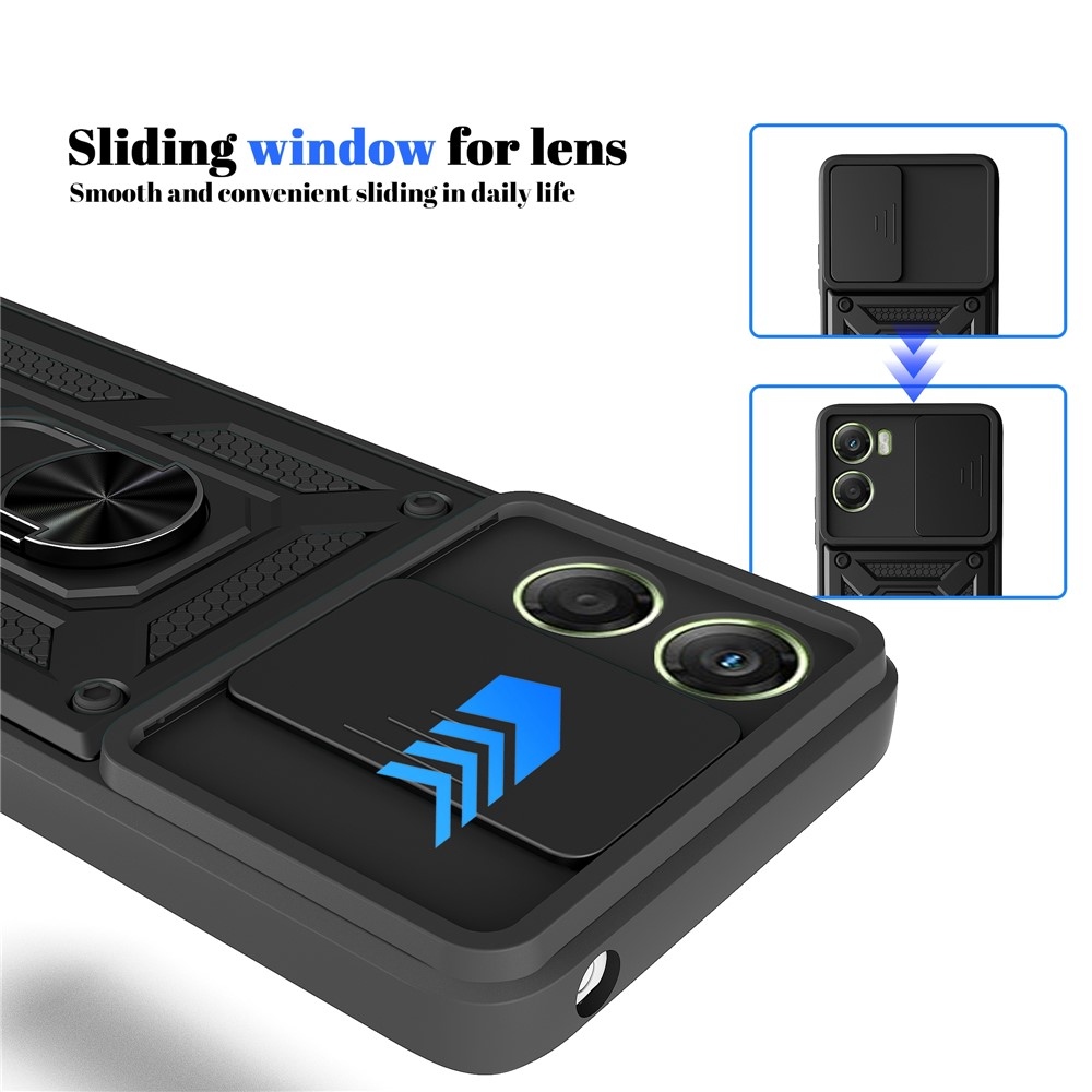 Slide odolný kryt na Motorola Moto G06/G06 Power - čierny