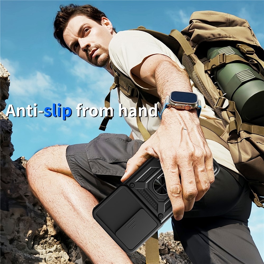 Slide odolný kryt na Motorola Moto G06/G06 Power - čierny