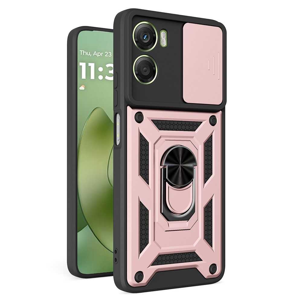 Slide odolný kryt na Motorola Moto G06/G06 Power - ružovozlatý