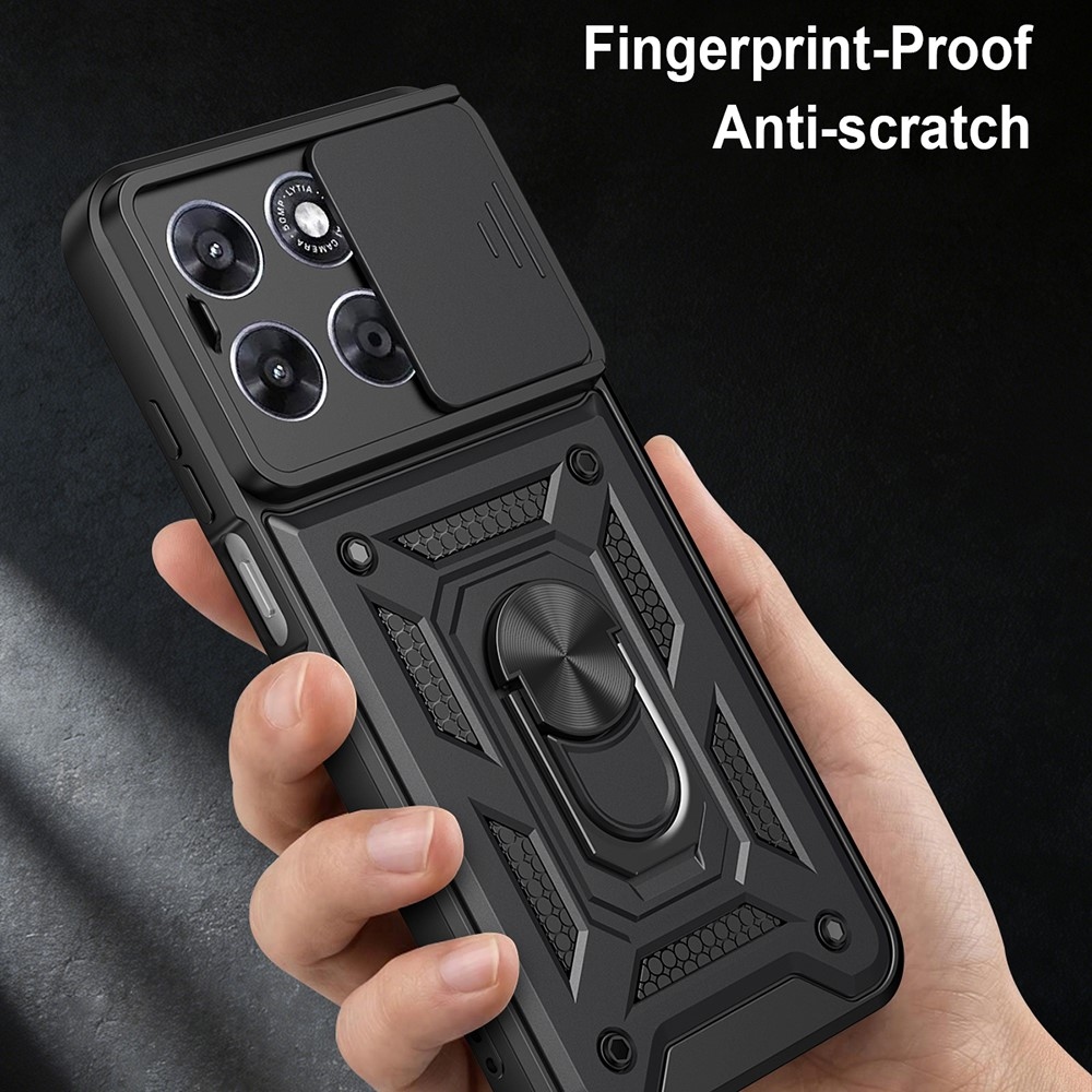 Slide odolný kryt na Motorola Moto G57 Power 5G - čierny