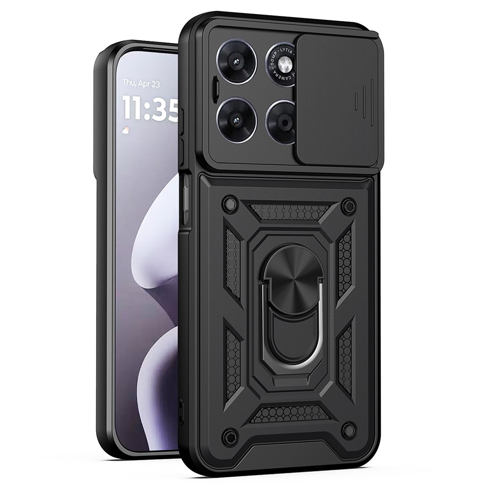 Slide odolný kryt na Motorola Moto G57 Power 5G - čierny
