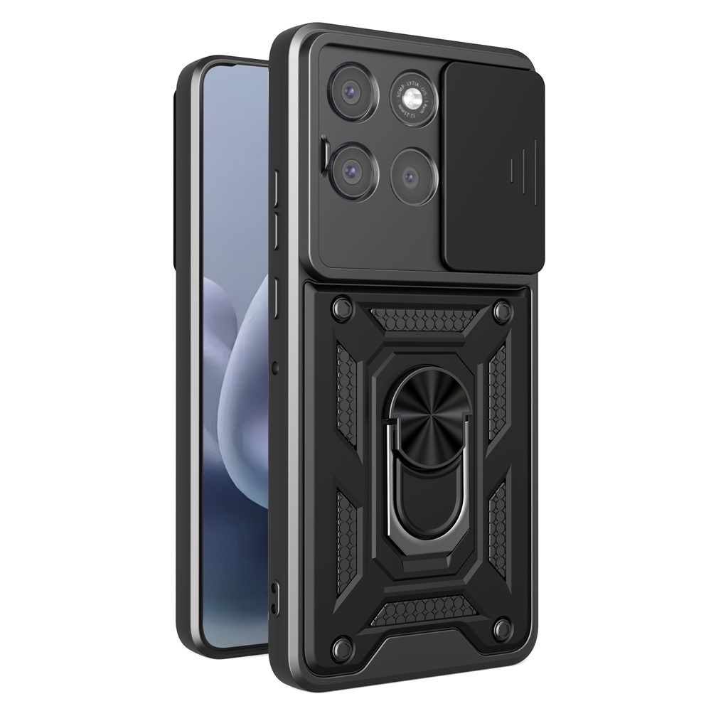 Slide odolný kryt na Motorola Moto G86 Power 5G - čierny