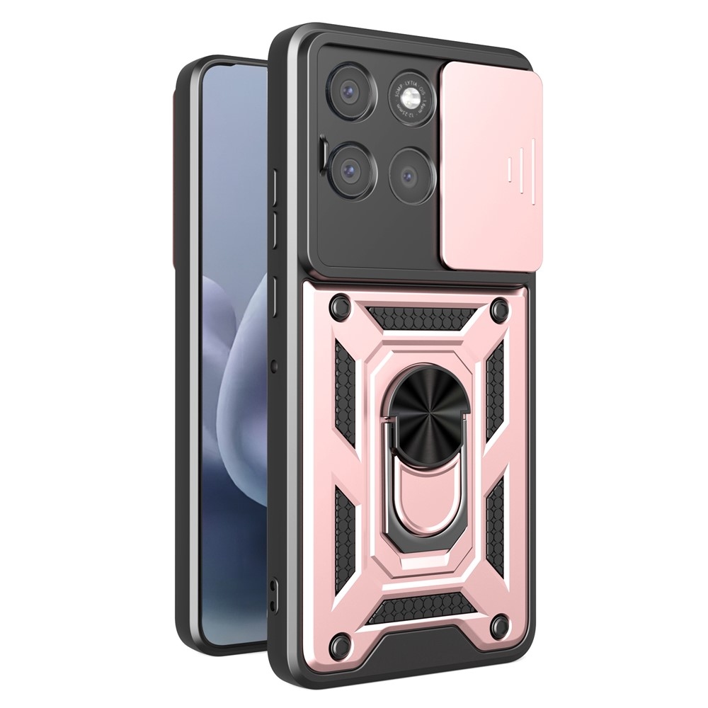 Slide odolný kryt na Motorola Moto G86 Power 5G - ružovozlatý