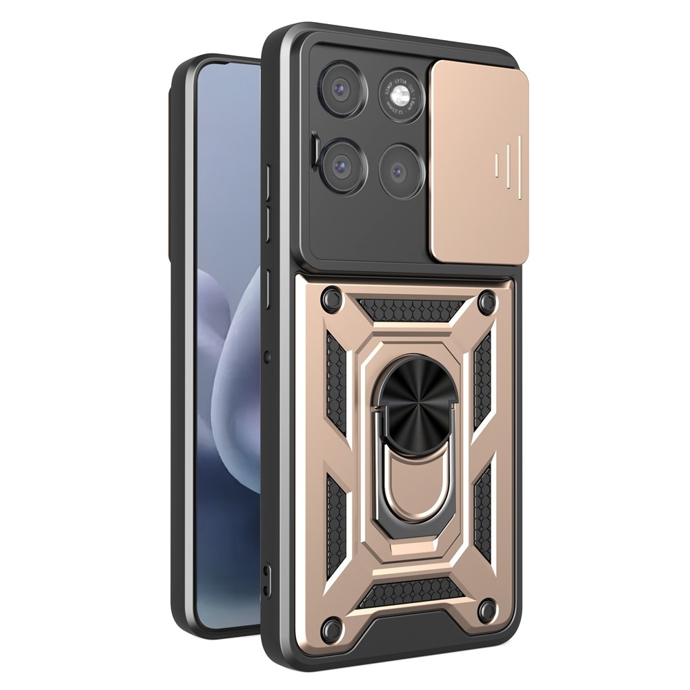 Slide odolný kryt na Motorola Moto G86 Power 5G - zlatý