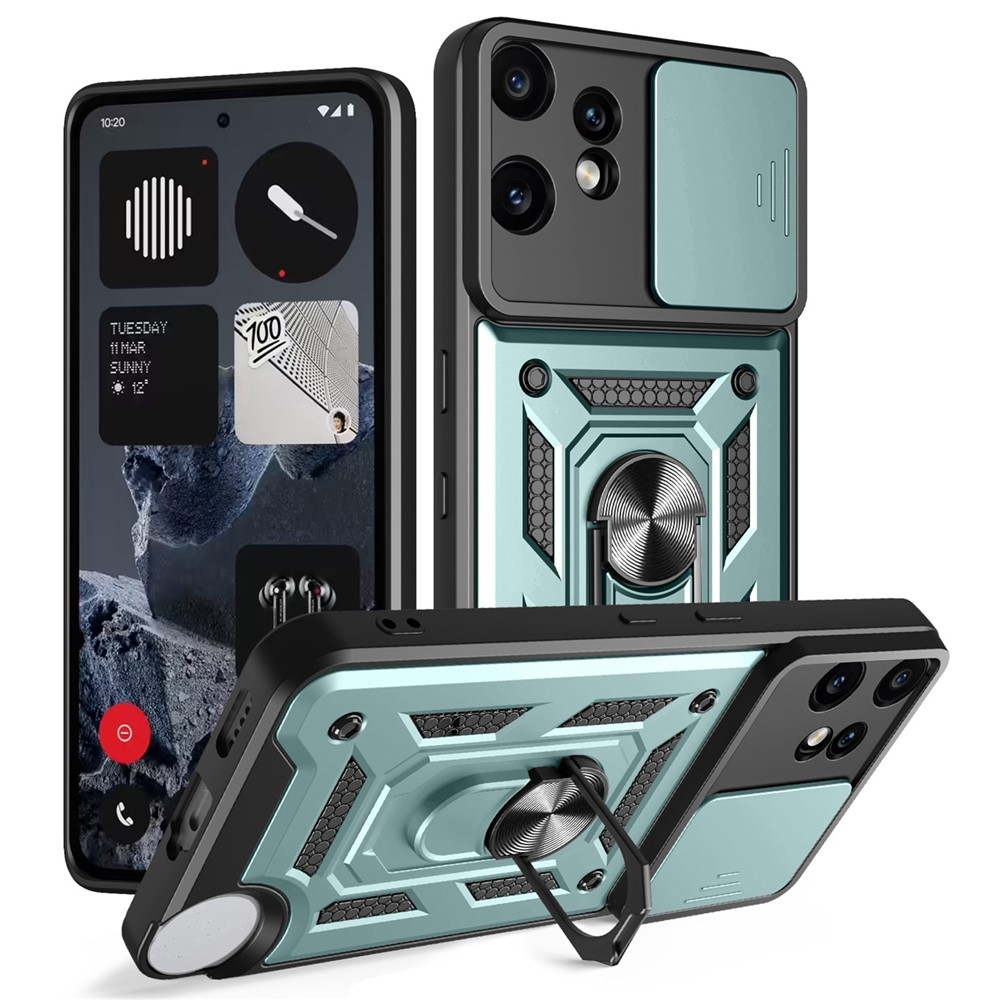 Slide odolný kryt na Nothing CMF Phone 2 Pro - zelený