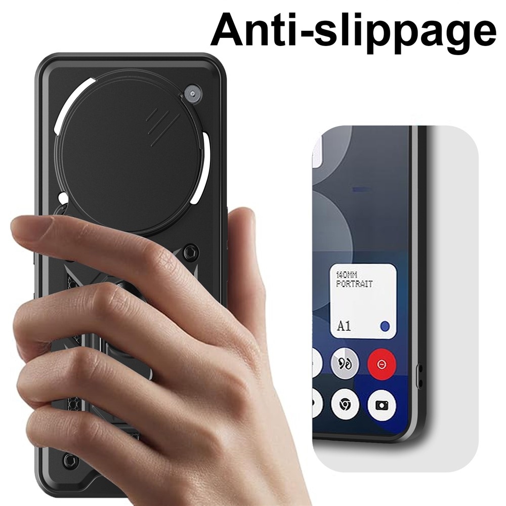 Slide odolný kryt na Nothing Phone (3a) Pro - čierny